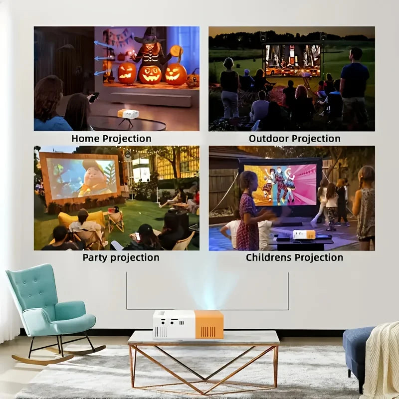 Cinematic Mini Projector Experience™